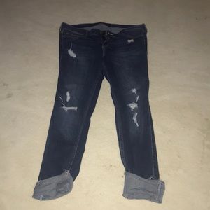 Hollister distressed jeans